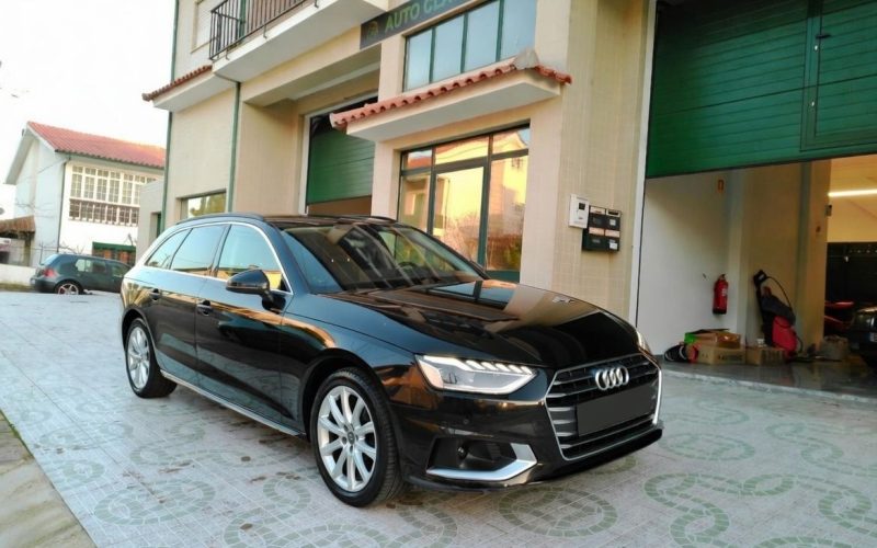Audi A4 Avant preto
